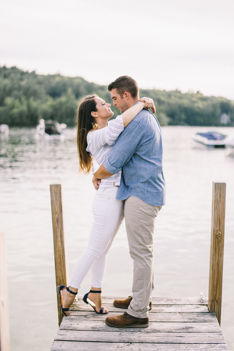 Lake Winnipesaukee Engagement Photos