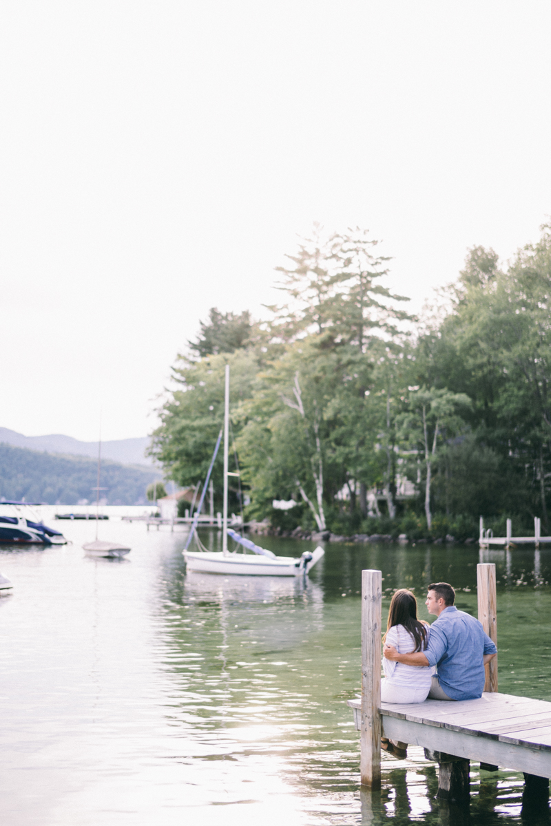 Lake Winnipesaukee Engagement Photos