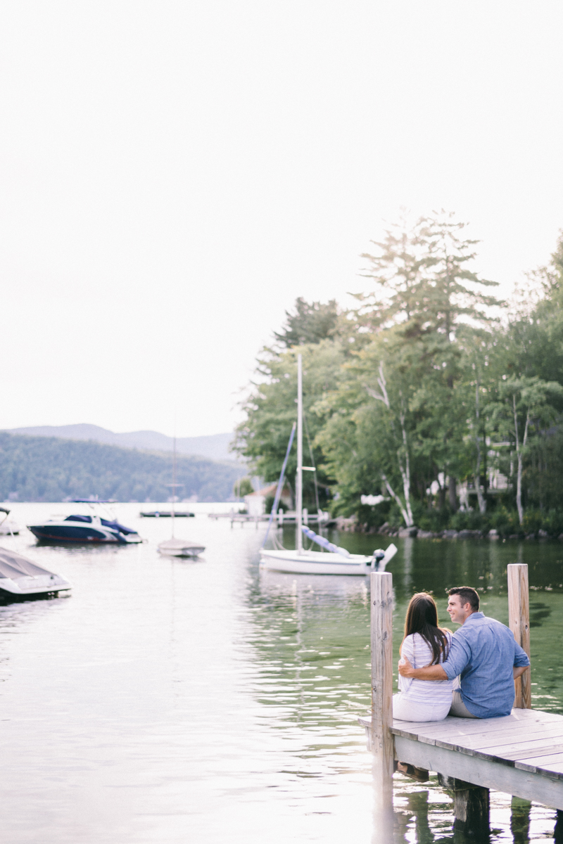 Lake Winnipesaukee Engagement Photos