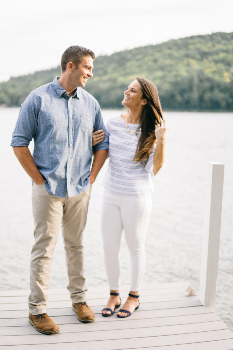 Lake Winnipesaukee Engagement Photos