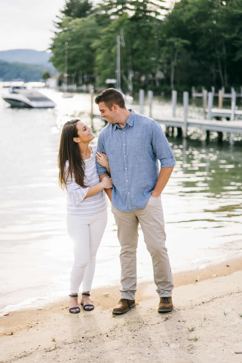 Lake Winnipesaukee Engagement Photos