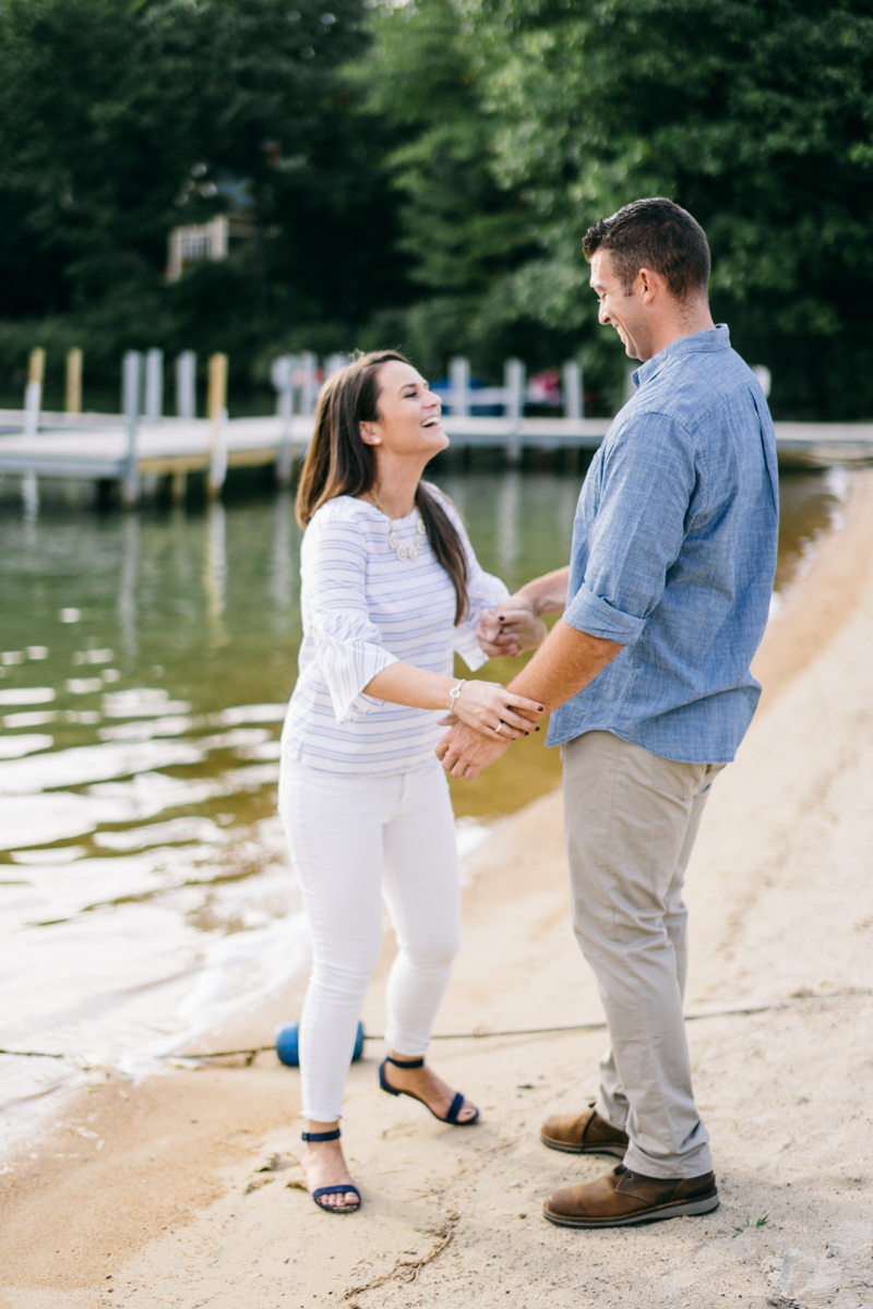 Lake Winnipesaukee Engagement Photos