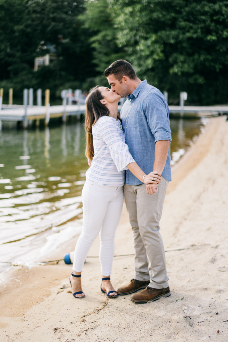 Lake Winnipesaukee Engagement Photos