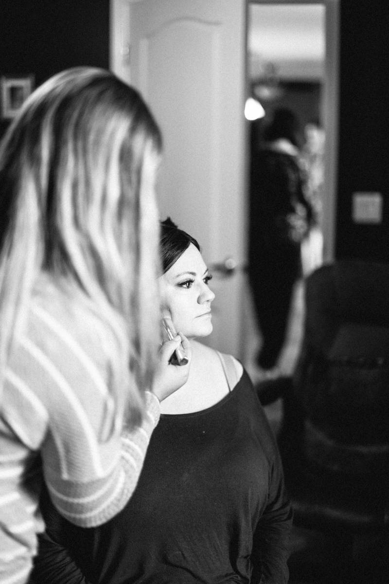 Backyard Brunch wedding with fall palette in Dayton Maine