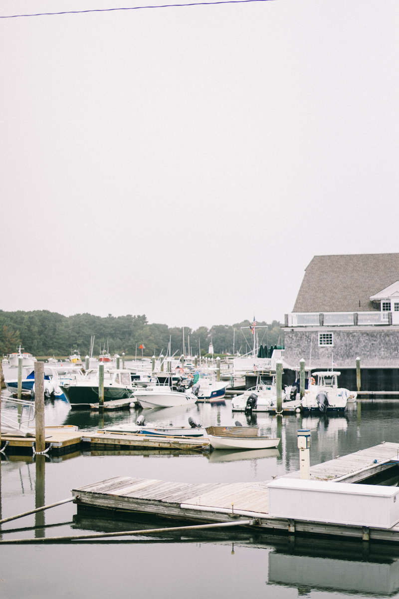 Kennebunkport Wedding with candlelit reception