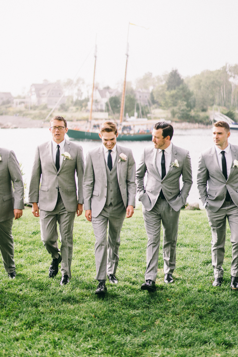 Kennebunkport Wedding with candlelit reception