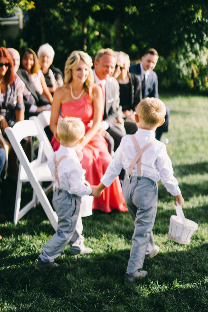 Kennebunkport Wedding with candlelit reception