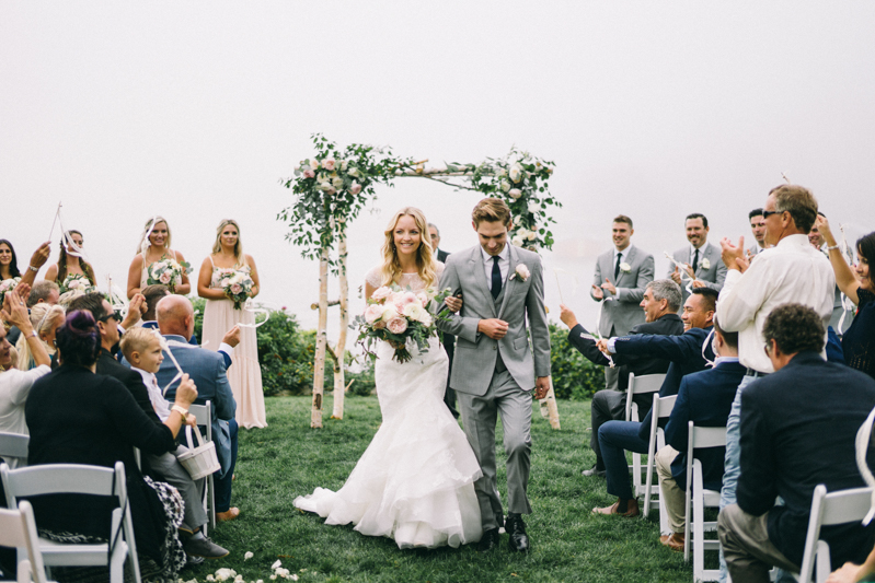 Kennebunkport Wedding with candlelit reception