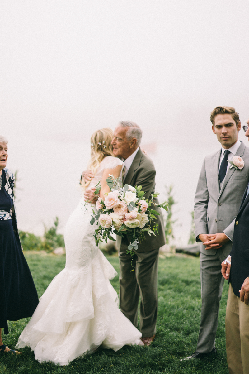 Kennebunkport Wedding with candlelit reception