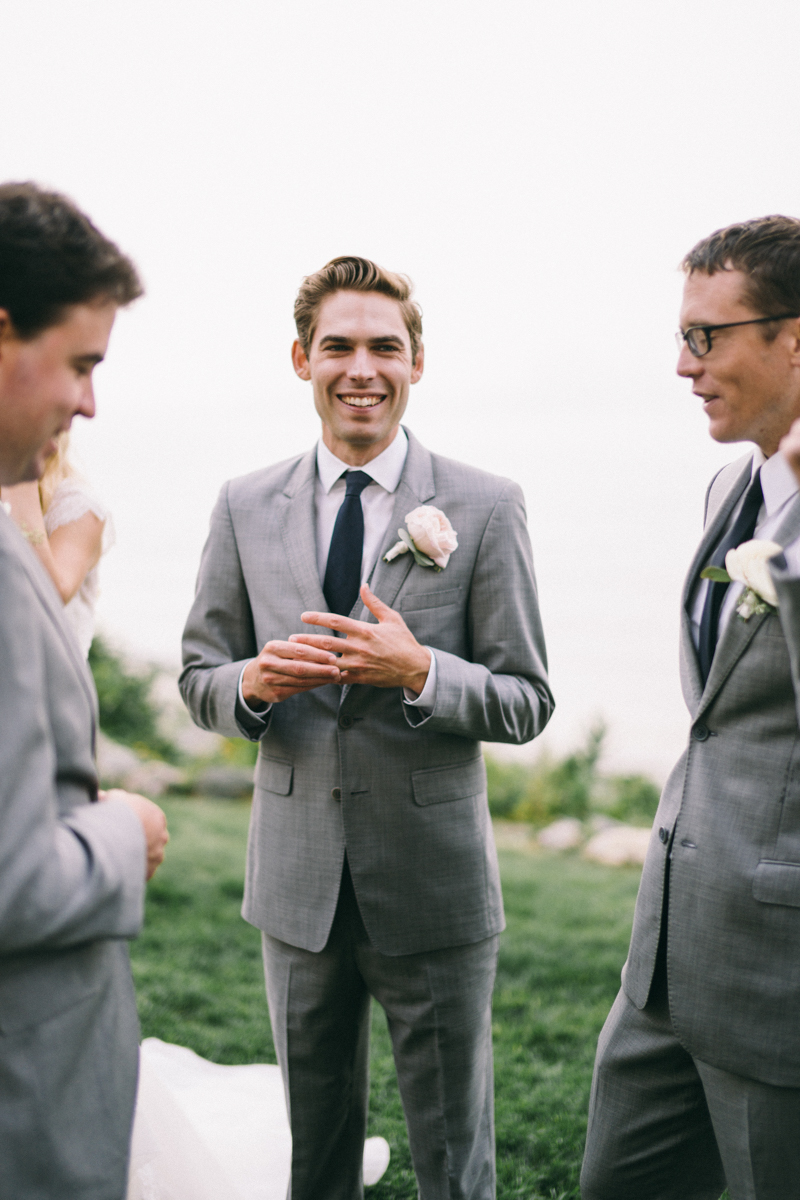 Kennebunkport Wedding with candlelit reception