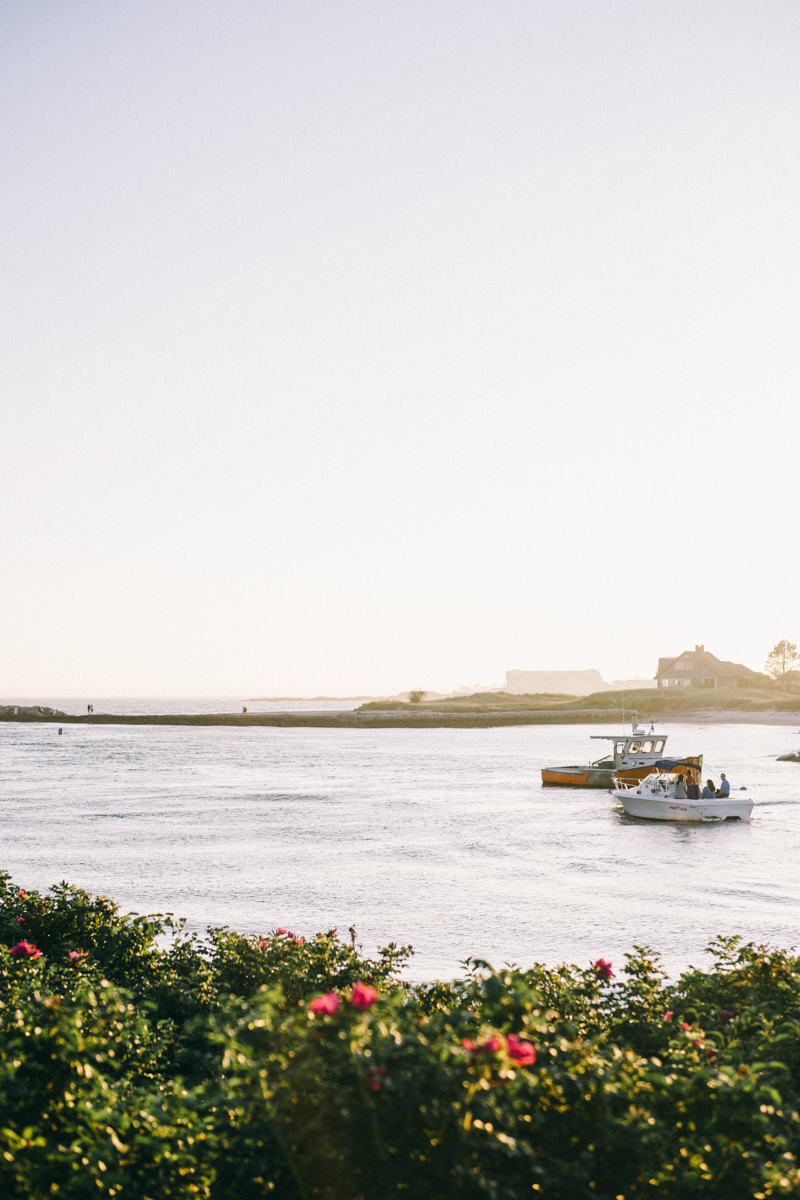 Kennebunkport Wedding with candlelit reception