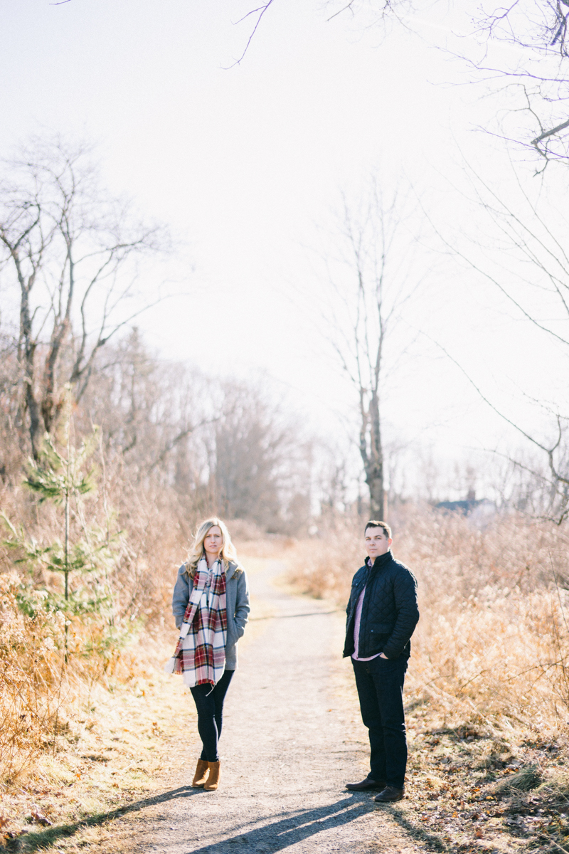 Higgins Beach engagement session scarborough maine