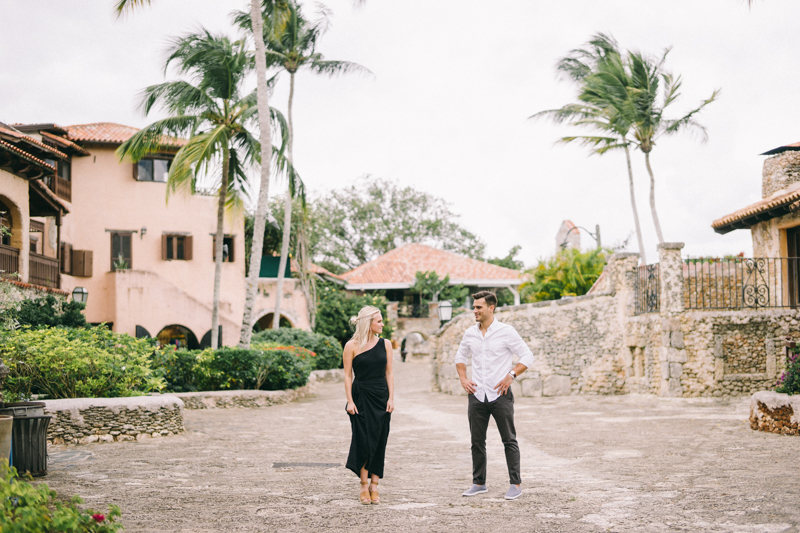 dominican republic engagement photos punta cana altos de chavon fine art engagement session