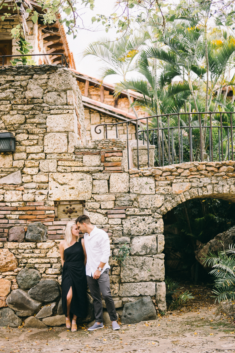 dominican republic engagement photos punta cana altos de chavon fine art engagement session