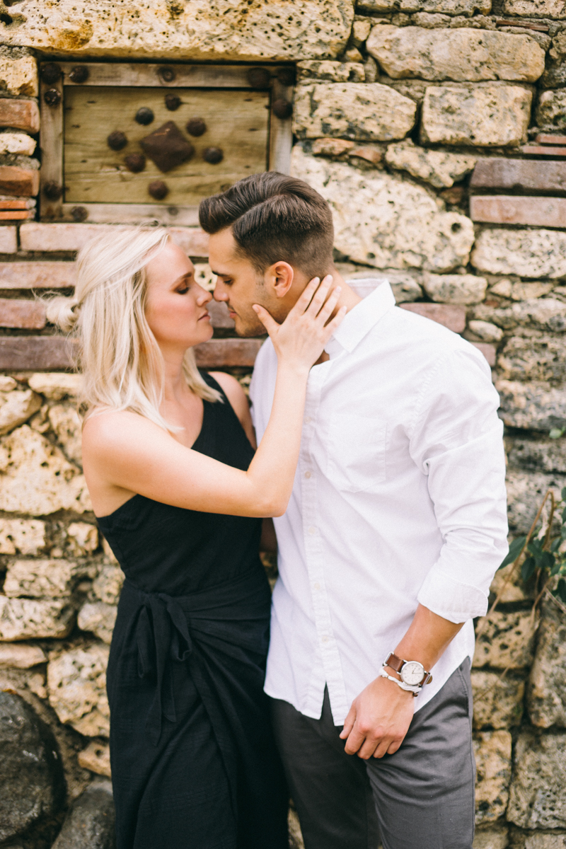 dominican republic engagement photos punta cana altos de chavon fine art engagement session