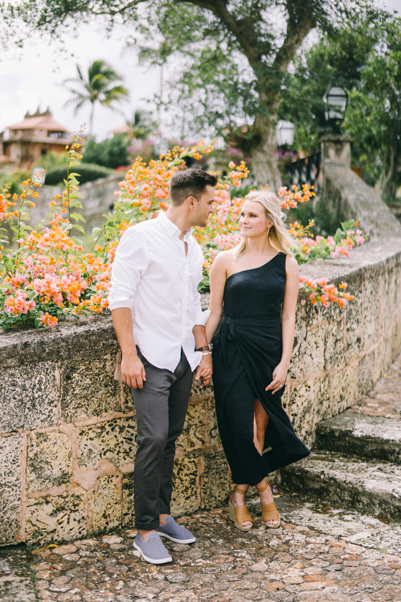 dominican republic engagement photos punta cana altos de chavon fine art engagement session