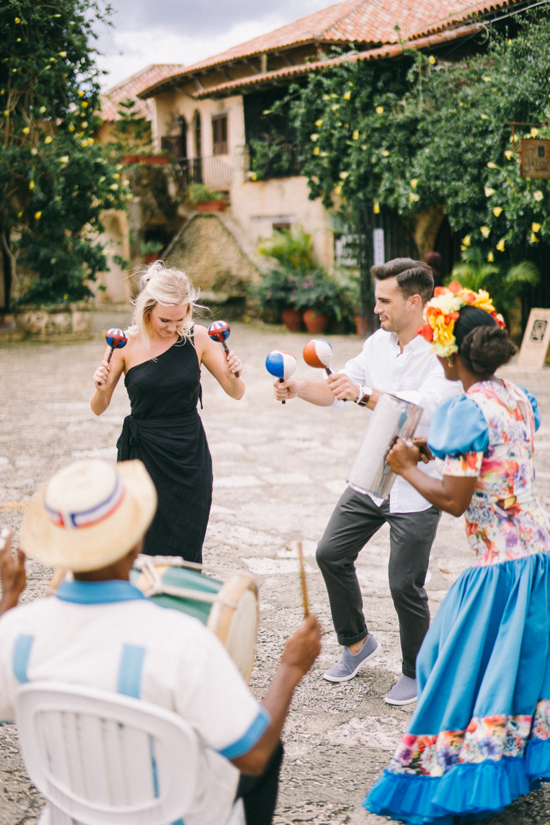 dominican republic engagement photos punta cana altos de chavon fine art engagement session