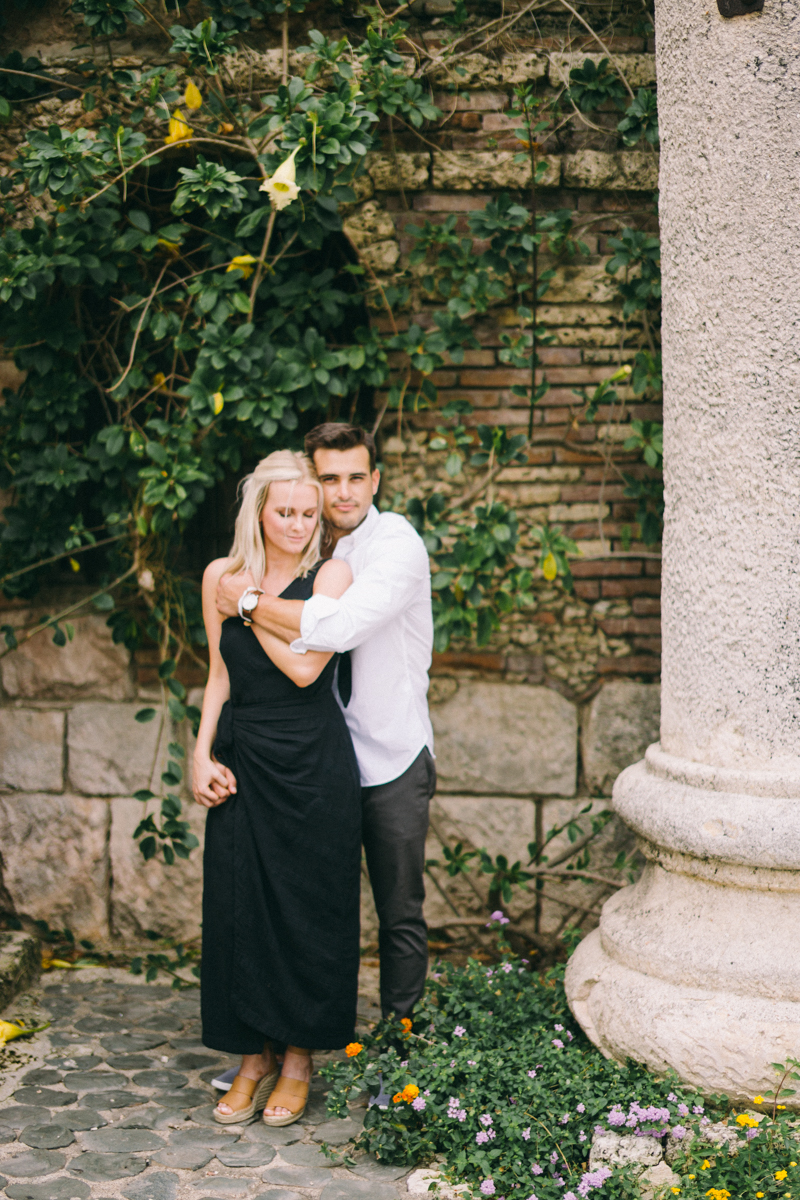 dominican republic engagement photos punta cana altos de chavon fine art engagement session