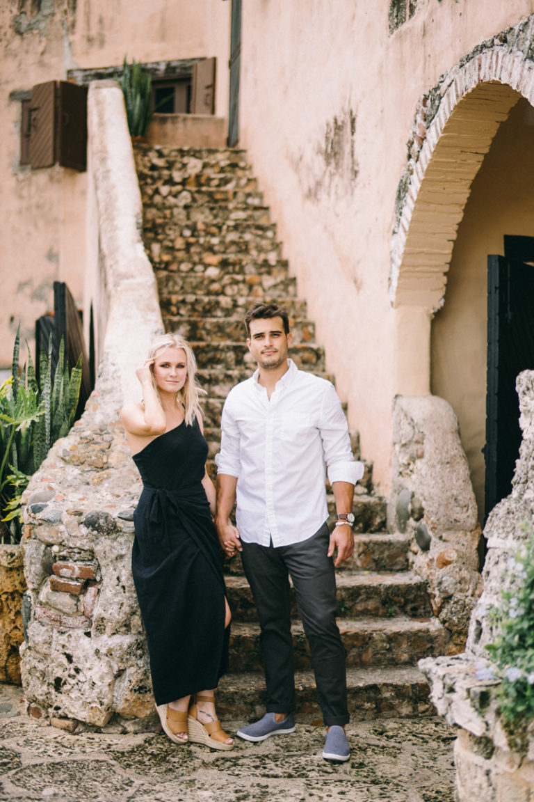 dominican republic engagement photos punta cana altos de chavon fine art engagement session