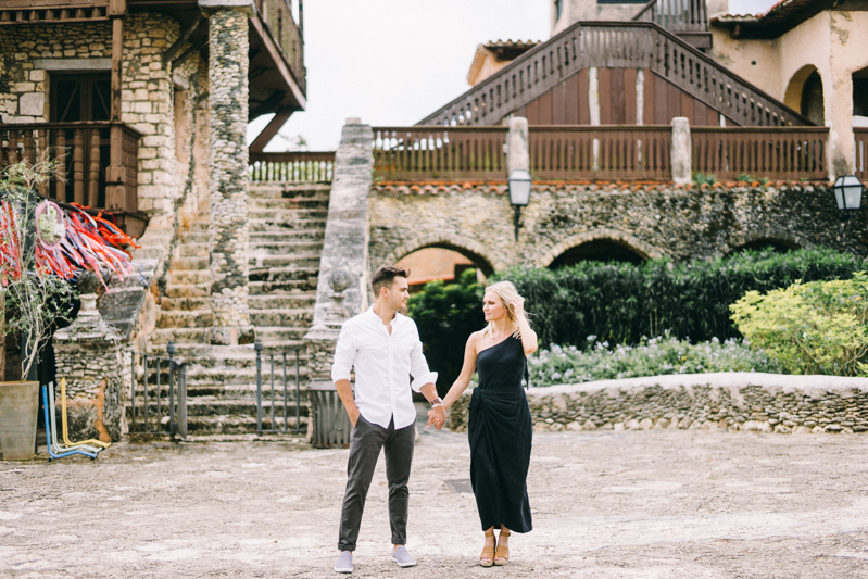 dominican republic engagement photos punta cana altos de chavon fine art engagement session