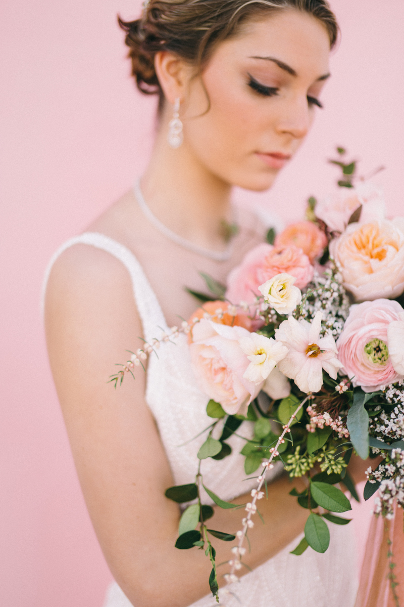 newport feminine pink wedding | newport rhode island