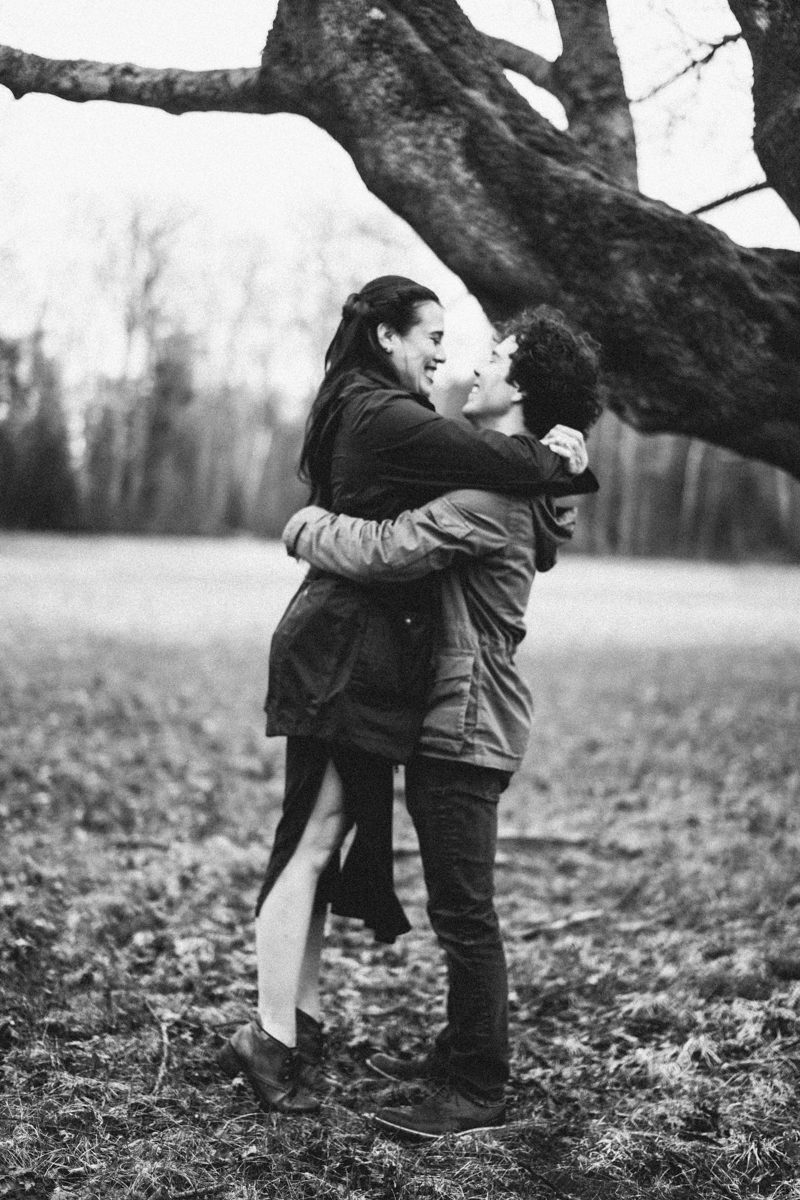 cape elizabeth engagement photos maine