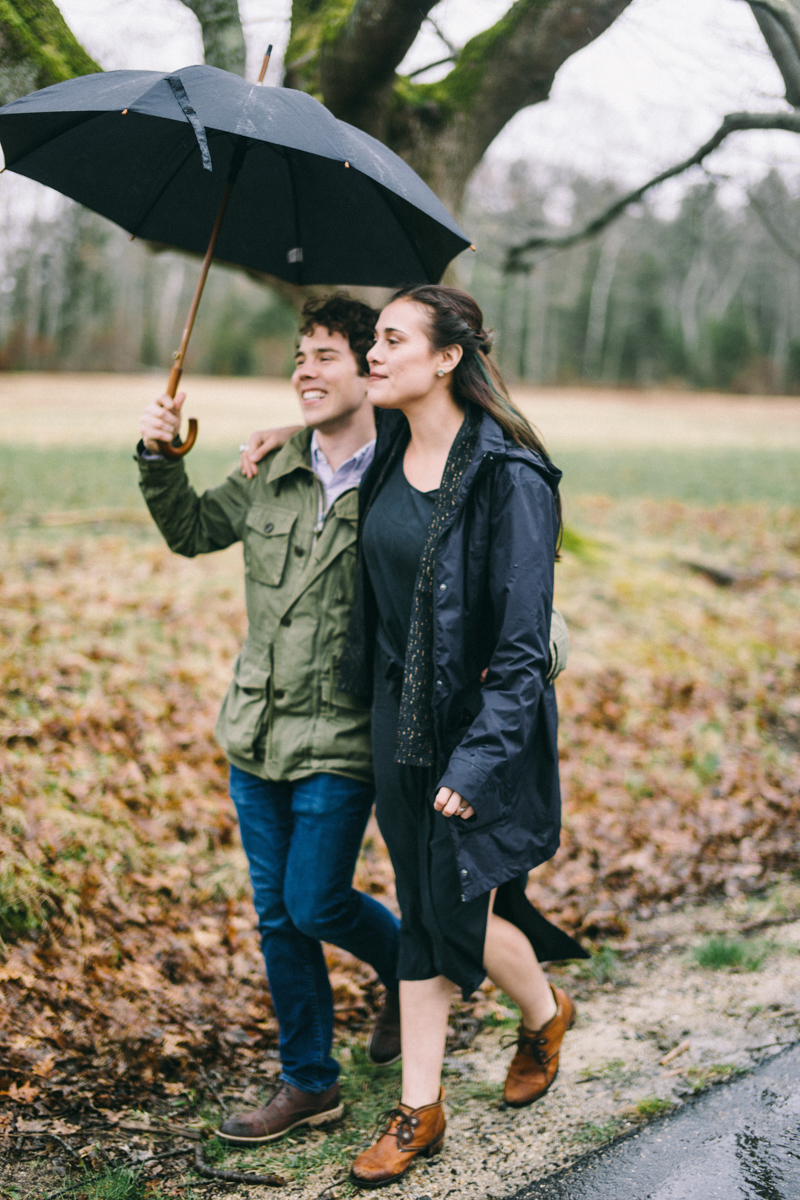 cape elizabeth engagement photos maine