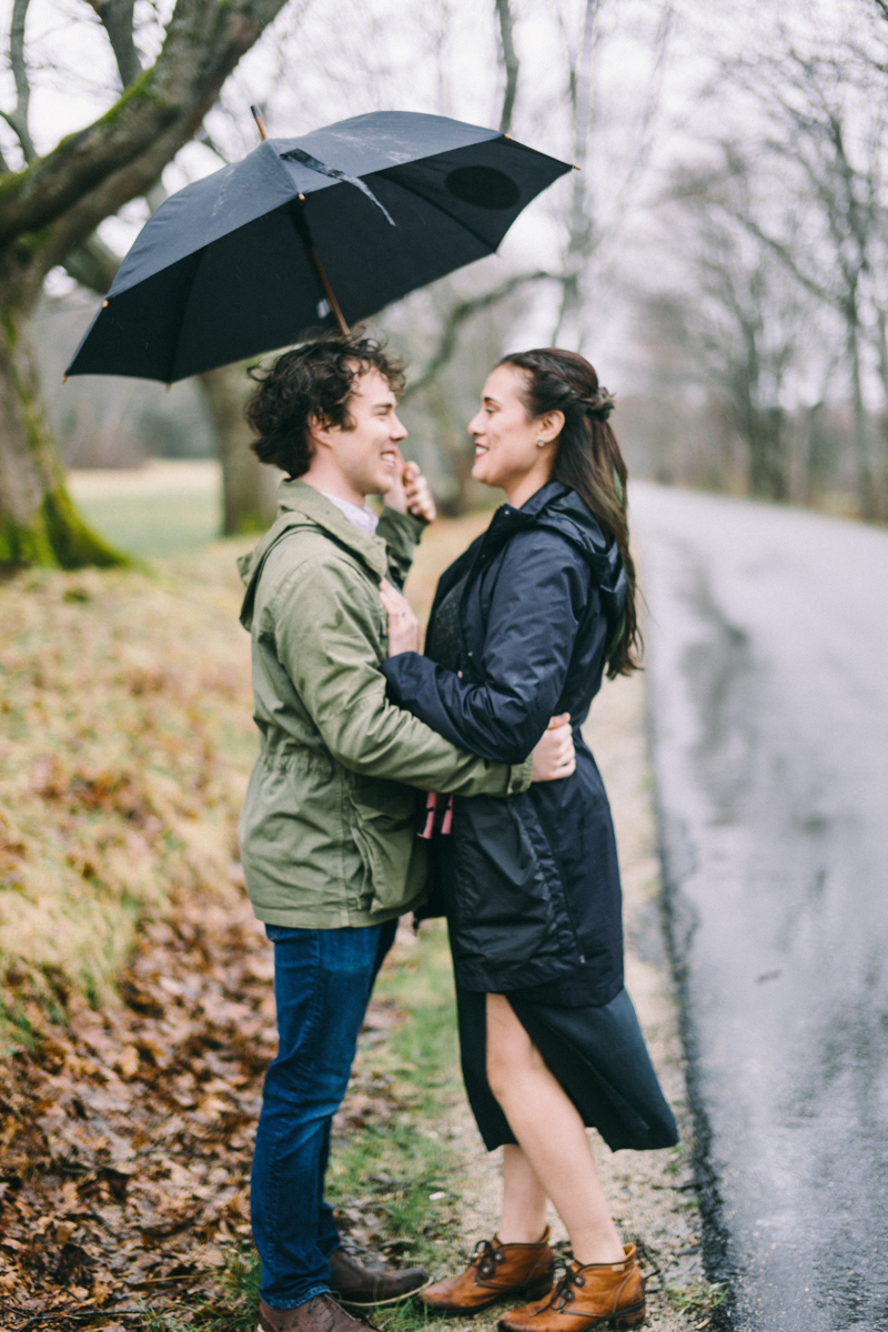 cape elizabeth engagement photos maine