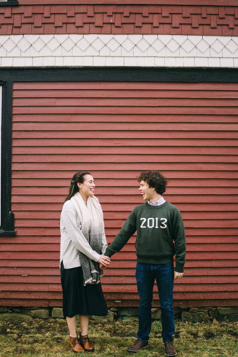 cape elizabeth engagement photos maine