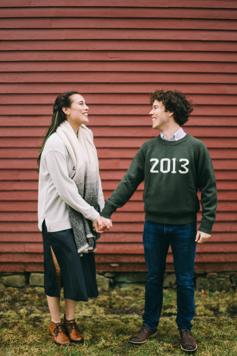 cape elizabeth engagement photos maine