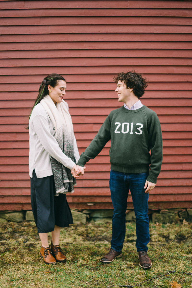 cape elizabeth engagement photos maine