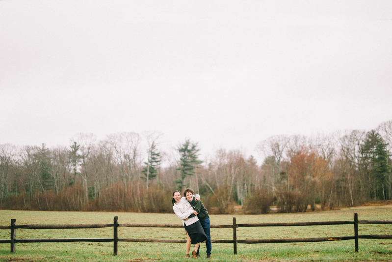 cape elizabeth engagement photos maine