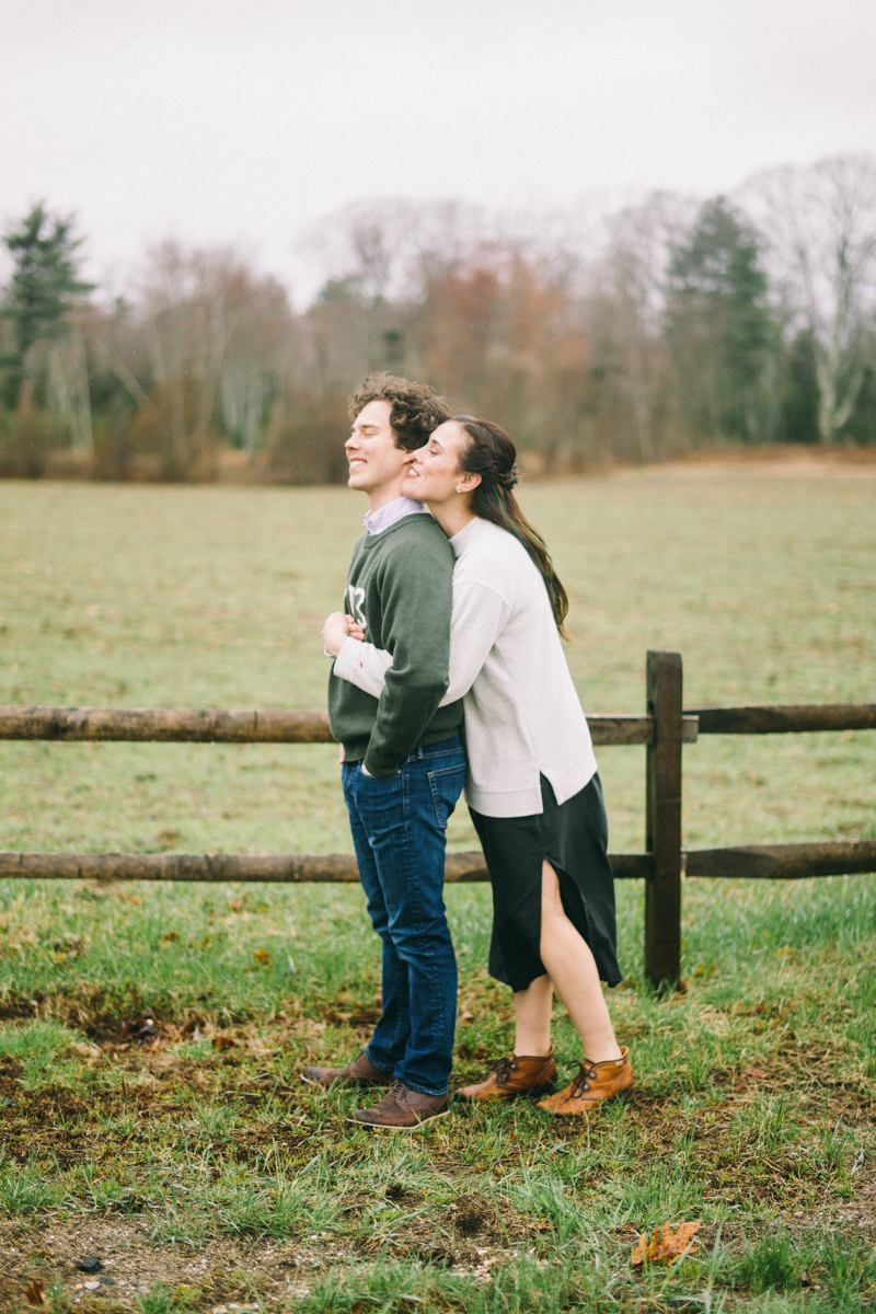 cape elizabeth engagement photos maine