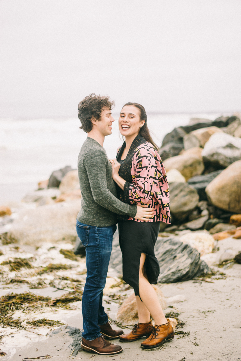 cape elizabeth engagement photos maine