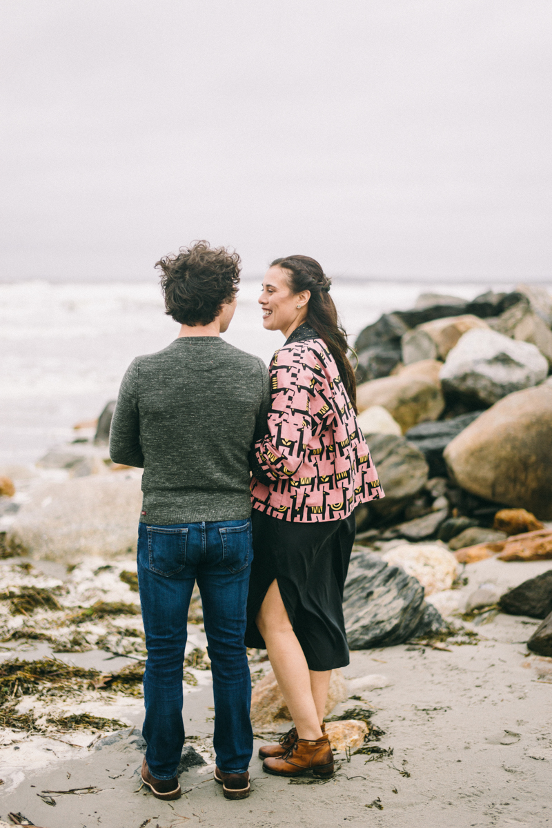 cape elizabeth engagement photos maine