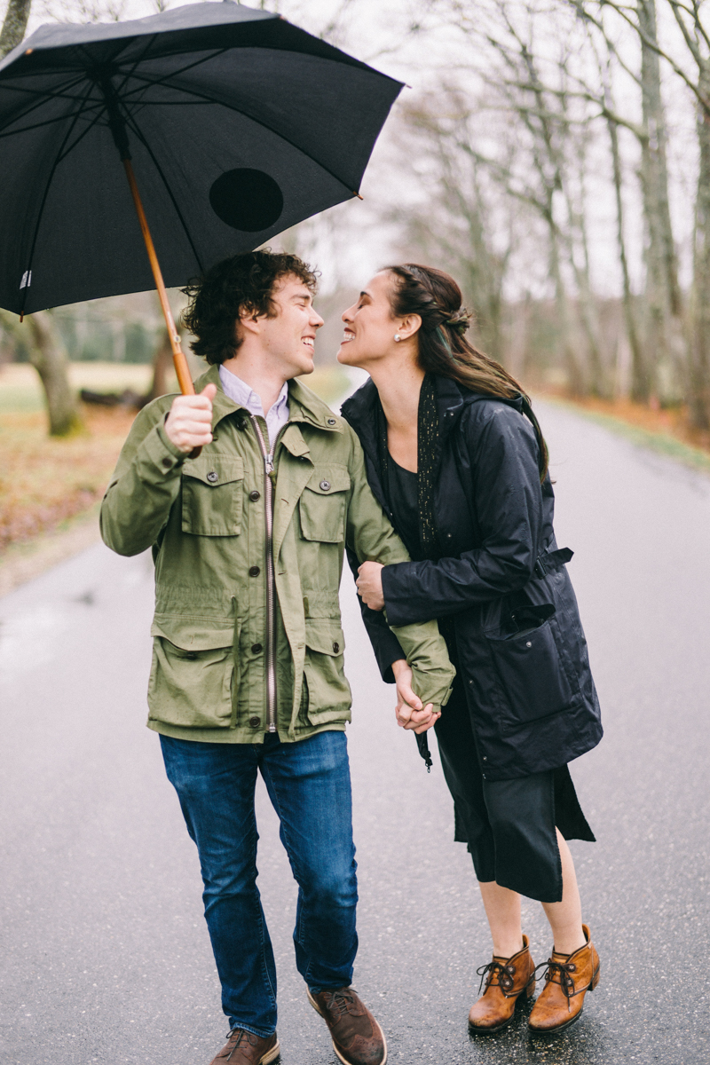 cape elizabeth engagement photos maine