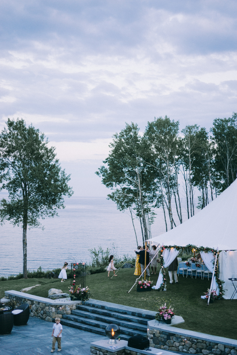 The Edge in Lincolnville Maine Private Estate Wedding