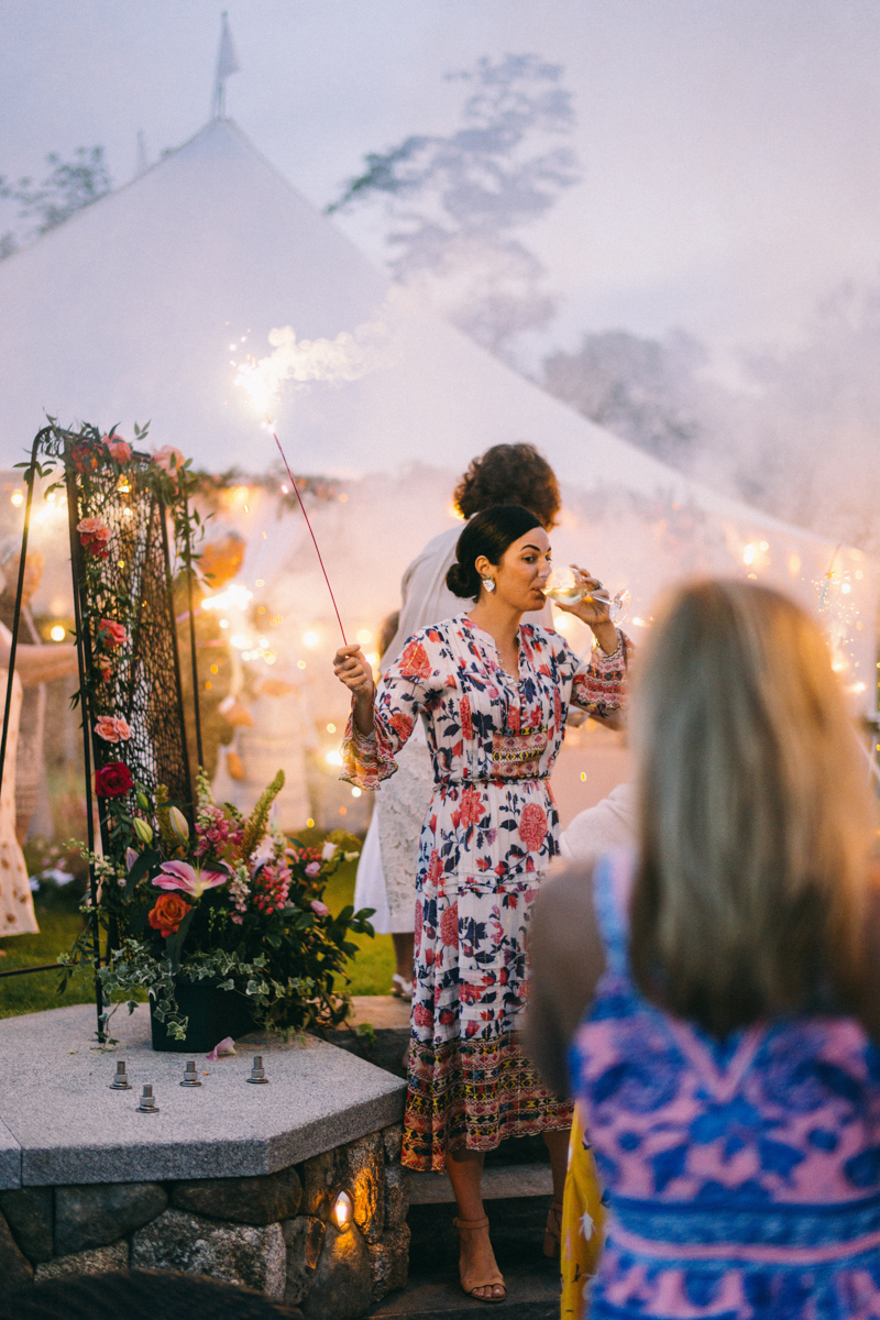 The Edge in Lincolnville Maine Private Estate Wedding