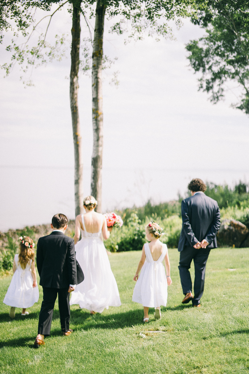 The Edge in Lincolnville Maine Private Estate Wedding