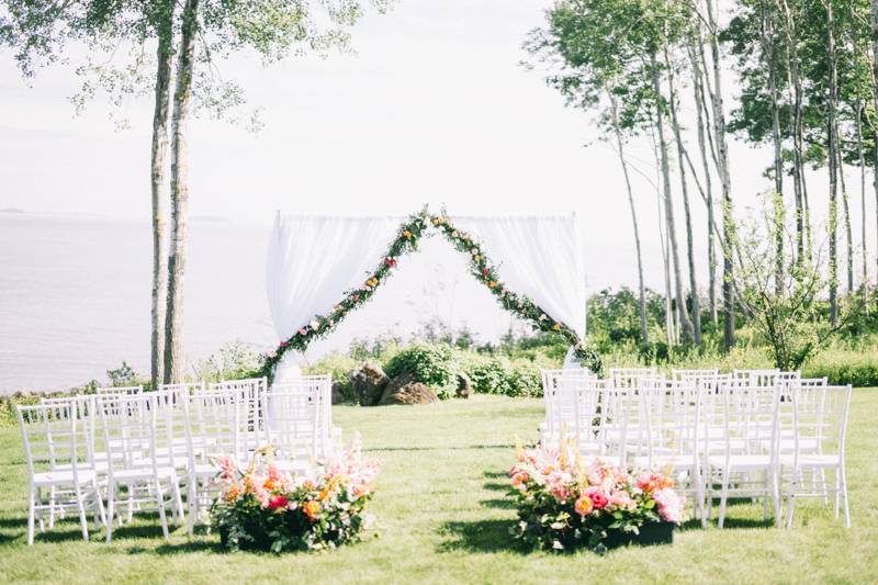 The Edge in Lincolnville Maine Private Estate Wedding