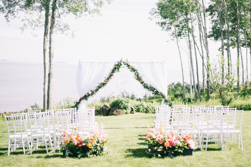 The Edge in Lincolnville Maine Private Estate Wedding