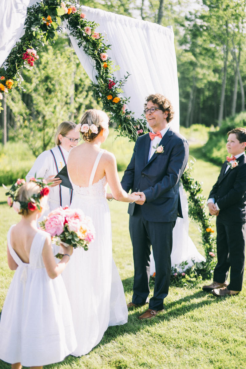 The Edge in Lincolnville Maine Private Estate Wedding