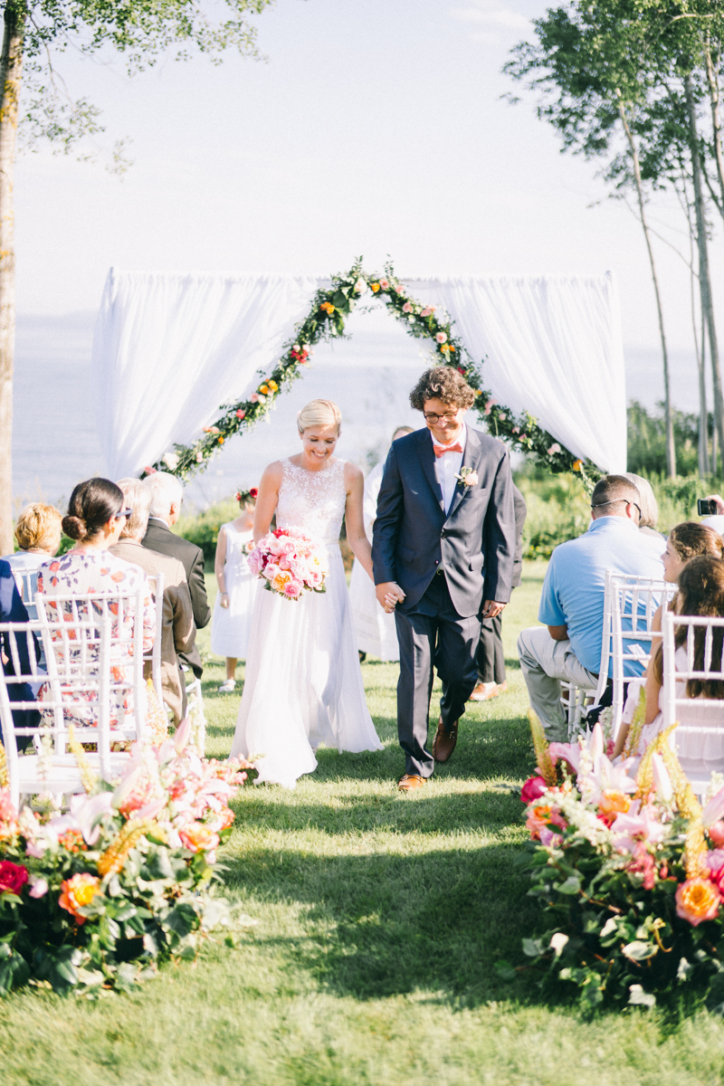 The Edge in Lincolnville Maine Private Estate Wedding