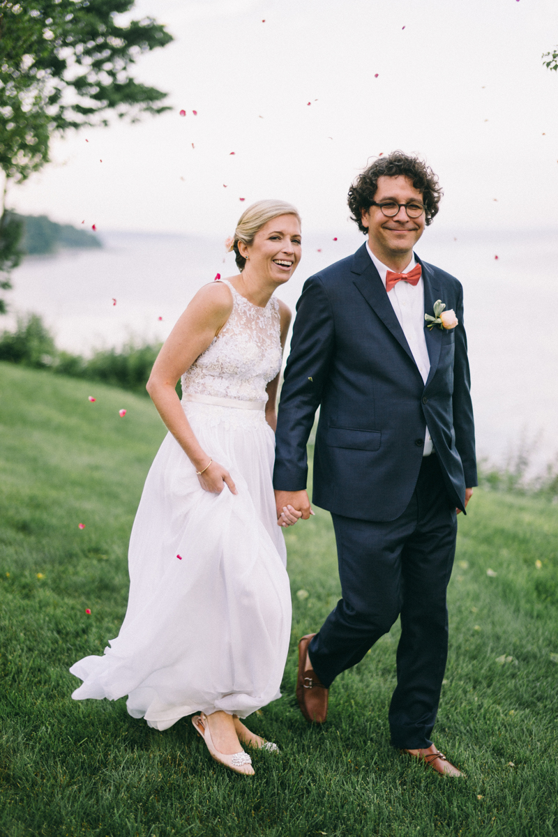 The Edge in Lincolnville Maine Private Estate Wedding