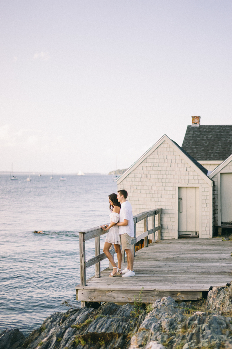 sunset beach engagement golden hour destination wedding photographer