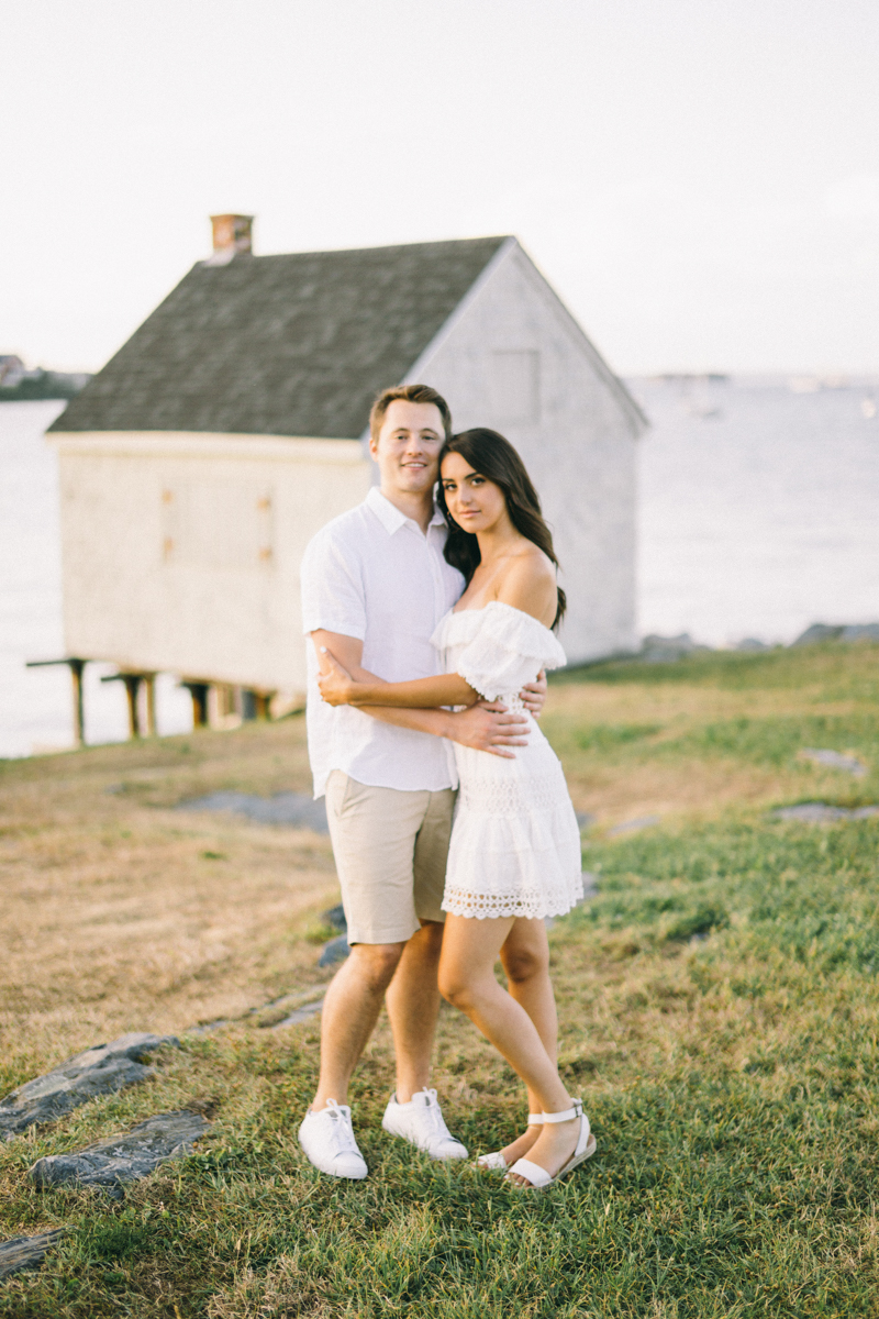 sunset beach engagement golden hour destination wedding photographer