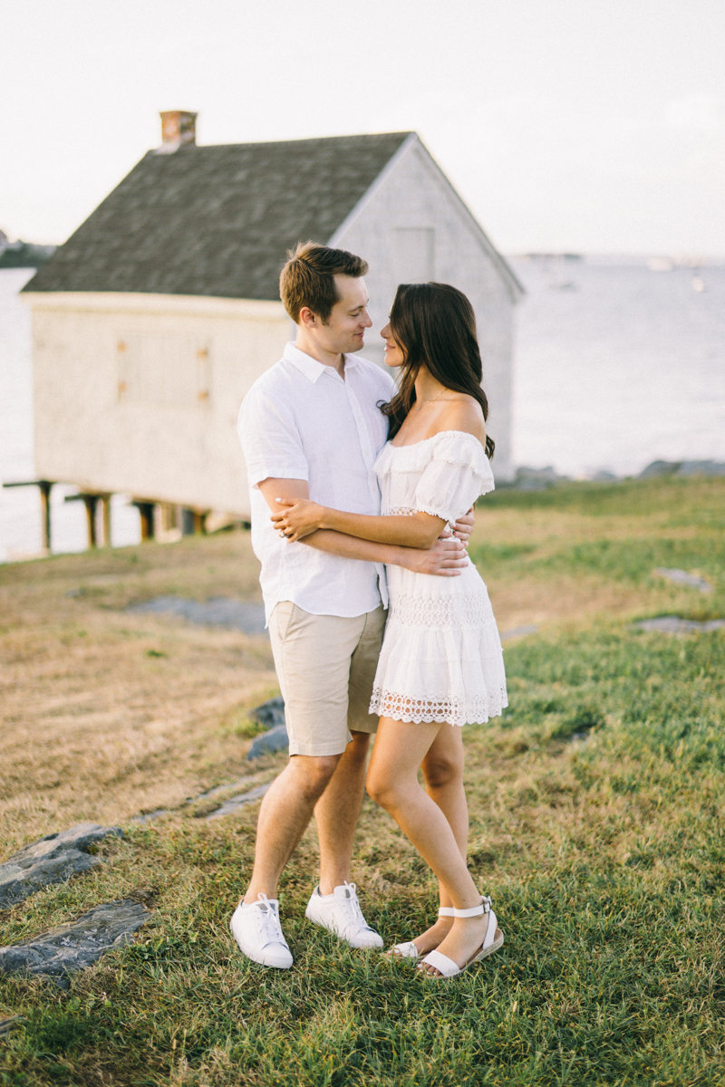 sunset beach engagement golden hour destination wedding photographer