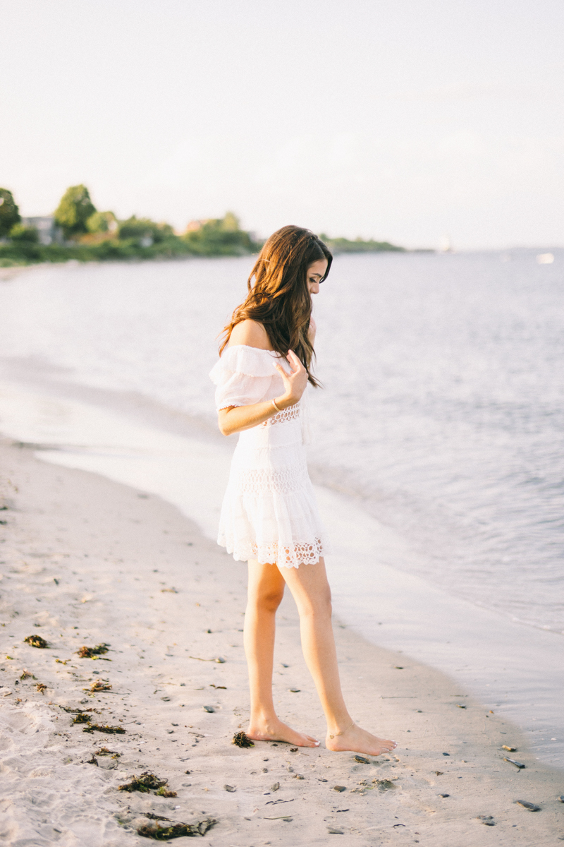 sunset beach engagement golden hour destination wedding photographer