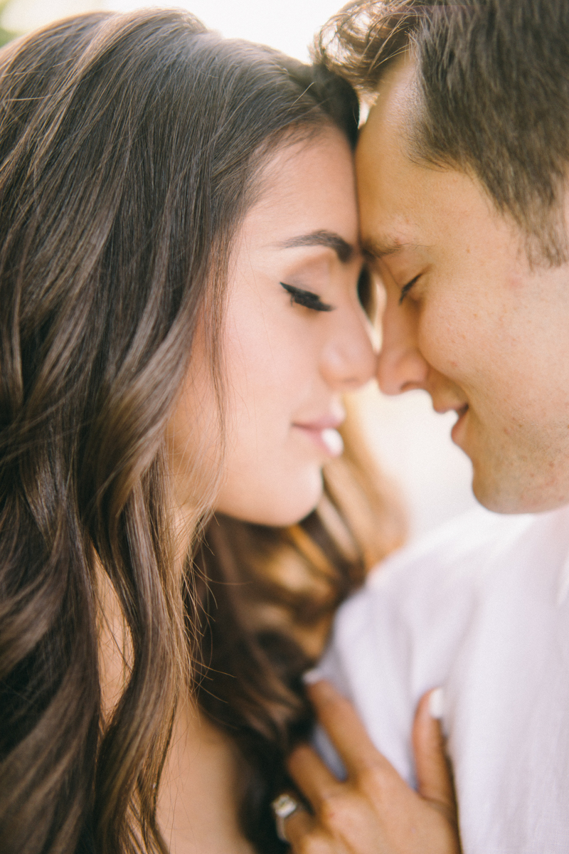 sunset beach engagement golden hour destination wedding photographer