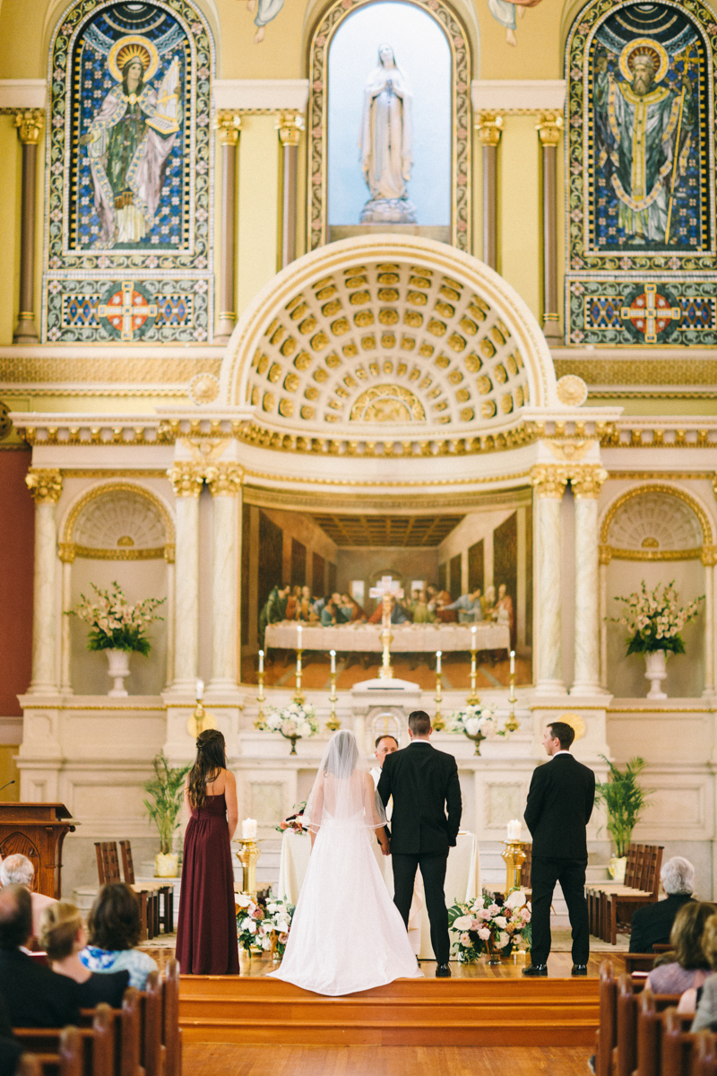 Modern Boston Wedding The state room